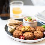 Smoked Chipotle Falafels for those that like a touch of heat!